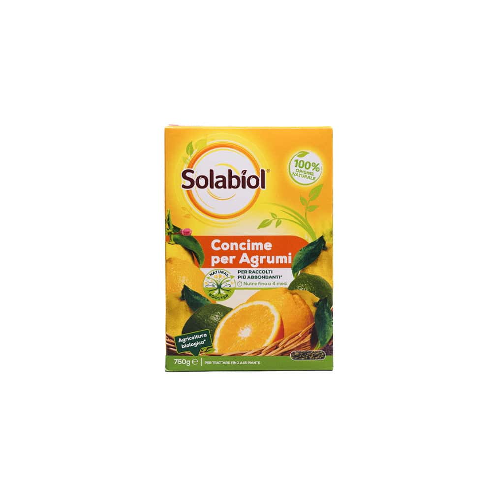 Solabiol Concime Biologico Granulare 750g - Con Natural Booster Per Piante Fiorite E Acidofile - Confezione Doppia