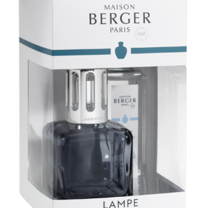 Lampe Berger - Cofanetto GLACON Gris con 250ml Thè Bianco Puretè