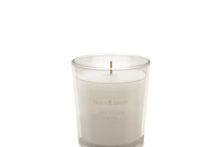 Open Window bicchiere Price's Candles Vivaio Segantini Green Passion Profumeria ambiente