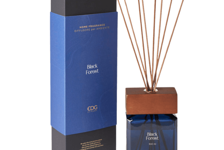 EDG Enzo De Gasperi Profumatore Bottiglia Tappolegno 300 ml con Bastoncini