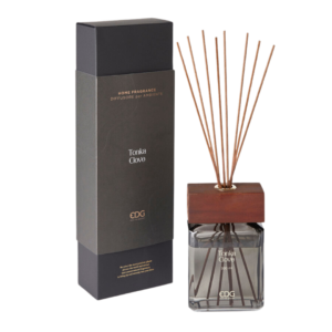 EDG Profumatore a bastoncini Tappo in Legno Tonka Clove 300 ml