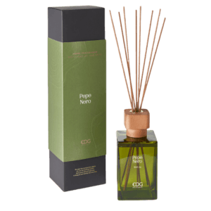 EDG Profumatore a bastoncini Tappo in LegnoPepe Nero 500 ml