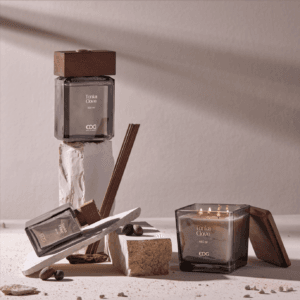 EDG Profumatore a bastoncini Tappo in Legno Tonka Clove 300 ml