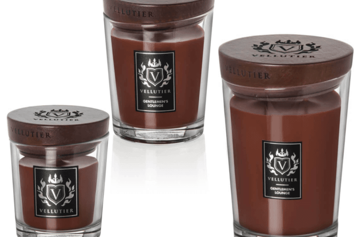 Candela profumata Vellutier gentlemens lounge